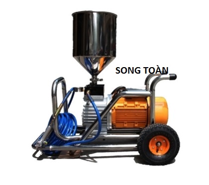 Sử dụng Máy phun bột bả, bột trét FC-9980 của Công ty TNHH Thiết Bị Công Nghiệp Song Toàn